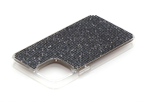 Jet Black Crystals | iPhone 16 Pro TPU/PC Case