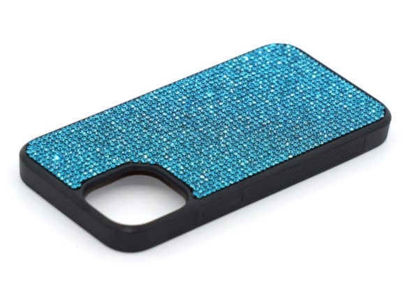 Aquamarine Dark Crystals | iPhone 15 Pro TPU/PC Case