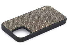 Load image into Gallery viewer, Black Diamond Crystals | iPhone 14 Pro TPU/PC Case
