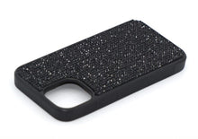 Load image into Gallery viewer, Black Diamond Crystals | iPhone 14 Pro TPU/PC Case
