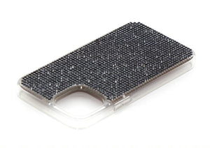 Jet Black Crystals | iPhone 14 TPU/PC Case