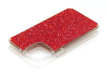 Load image into Gallery viewer, Red Siam Crystals | iPhone 14 TPU/PC Case
