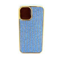 Load and play video in Gallery viewer, Blue Sapphire Crystals | iPhone 12 Pro Chrome TPU/PC Case
