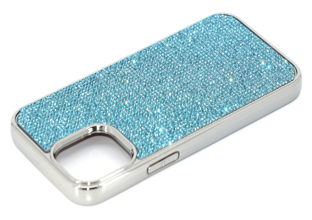 Aquamarine Light Crystals | iPhone 6/6s Plus Chrome PC Case - Rangsee by MJ