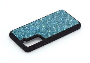 Aquamarine Light Crystals | Galaxy S21 Ultra TPU/PC Case - Rangsee by MJ