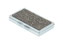 Load image into Gallery viewer, Black Diamond Crystals | Pill Case, Pill Box or Pill Container (3 Slots Rectangular)
