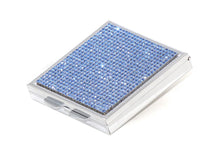 Load image into Gallery viewer, Blue Sapphire Crystals | Pill Case, Pill Box or Pill Container (4 Slots Square)
