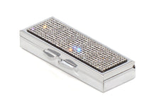 Load image into Gallery viewer, Black Diamond Crystals | Pill Case, Pill Box or Pill Container (6 Slots Rectangular)
