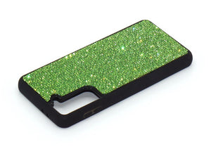 Green Peridot Crystals | Galaxy S21 Ultra TPU/PC Case - Rangsee by MJ