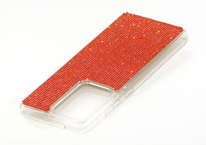 Coral (Orange Type) Crystals | Galaxy S20 Ultra TPU/PC or PC Case
