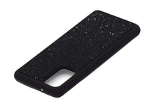 Load image into Gallery viewer, Jet Black Crystals | Galaxy S20+ TPU/PC or PC Case
