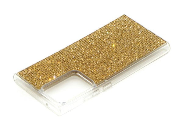 Gold Topaz Crystals | Galaxy S21+ TPU/PC Case