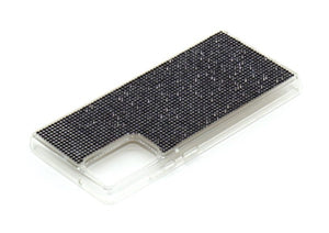 Jet Black Crystals | Galaxy S21+ TPU/PC Case