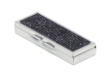 Load image into Gallery viewer, Black Diamond Crystals | Pill Case, Pill Box or Pill Container (6 Slots Rectangular) - Rangsee by MJ
