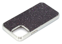 Load image into Gallery viewer, Black Diamond Crystals | iPhone 6/6s Plus Chrome PC Case - Rangsee by MJ
