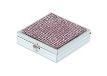 Load image into Gallery viewer, Royal Blue Crystals | Pill Case, Pill Box or Pill Container (2 Slots Square)
