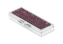 Load image into Gallery viewer, Black Diamond Crystals | Pill Case, Pill Box or Pill Container (6 Slots Rectangular)
