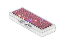 Load image into Gallery viewer, Gold Topaz Crystals | Pill Case, Pill Box or Pill Container (6 Slots Rectangular)
