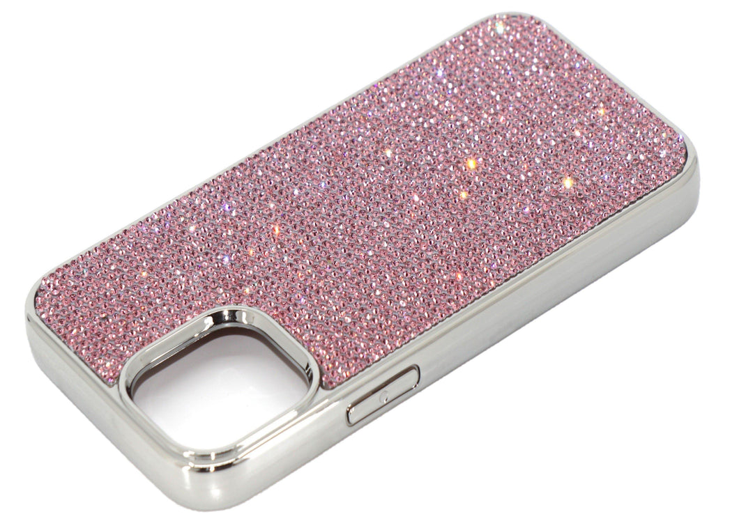 Pink Rose Crystals | iPhone 6/6s Plus Chrome PC Case - Rangsee by MJ