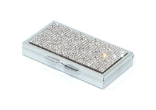 Load image into Gallery viewer, Aquamarine Dark Crystals | Pill Case, Pill Box or Pill Container (7 Slots Rectangular) - Rangsee by MJ
