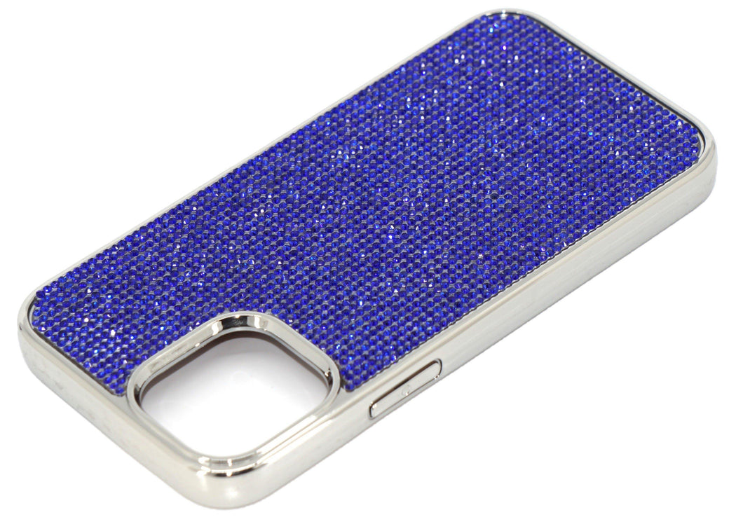 Royal Blue Crystals | iPhone 6/6s Plus Chrome PC Case - Rangsee by MJ