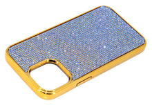 Load image into Gallery viewer, Royal Blue Crystals | iPhone 6/6s Chrome PC Case - Rangsee by MJ
