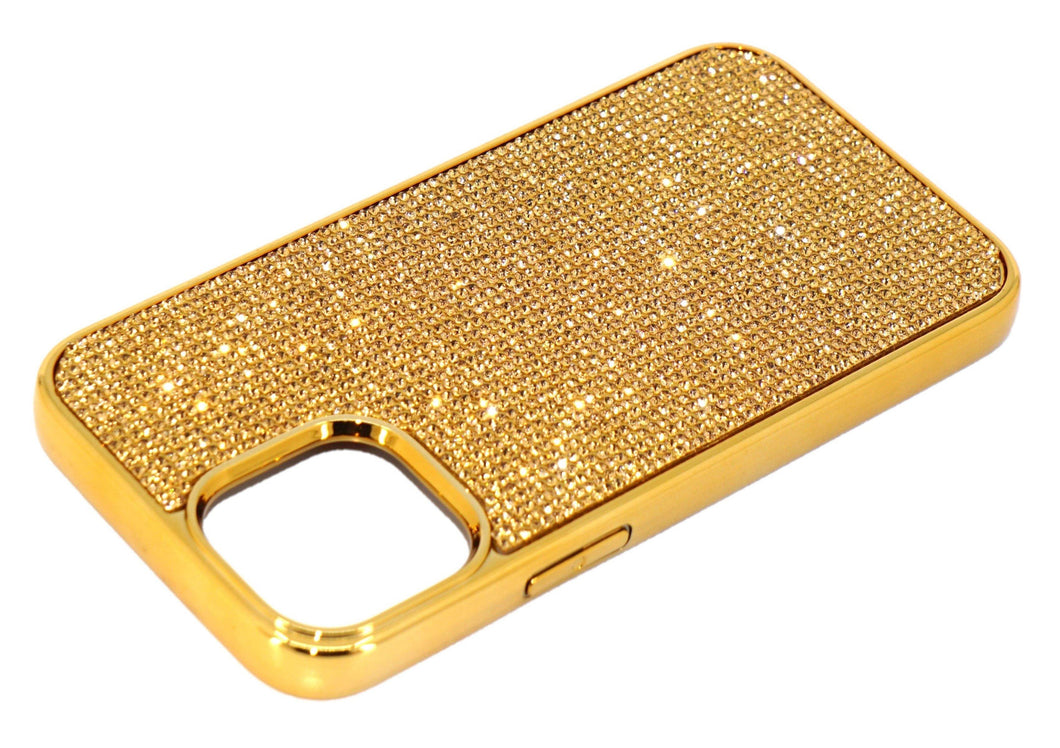 Gold Topaz Crystals | iPhone 6/6s Chrome PC Case - Rangsee by MJ