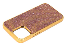 Load image into Gallery viewer, Rose Gold Crystals | iPhone 6/6s Chrome PC Case - Rangsee by MJ
