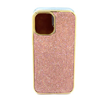 Cargar y reproducir el video en el visor de la galería, Cristales de rosa rosa | Funda cromada de TPU/PC para iPhone 12 Pro Max
