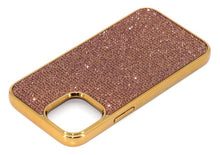 Cargar imagen en el visor de la galería, Cristales de topacio dorado | Funda cromada de TPU/PC para iPhone 11 Pro
