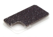 Load image into Gallery viewer, Jet Black Crystals | iPhone 11 TPU/PC Case
