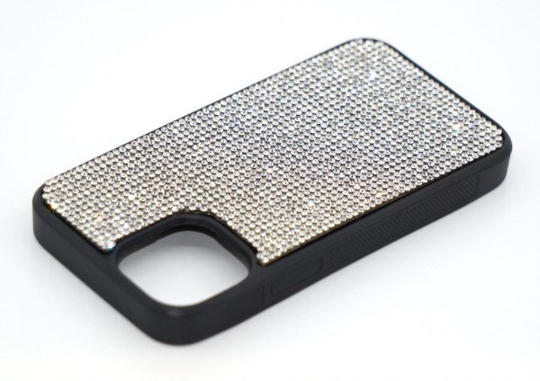 Clear Diamond Crystals | iPhone 12 TPU/PC Case