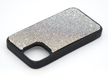 Load image into Gallery viewer, Jet Black Crystals | iPhone 12 TPU/PC Case
