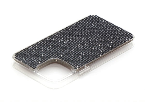 Jet Black Crystals | iPhone 12 Mini TPU/PC Case