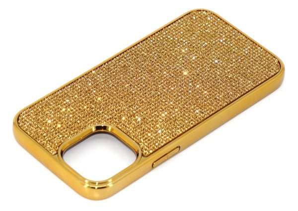 Gold Topaz Crystals | iPhone 12 Pro Chrome TPU/PC Case