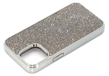 Load image into Gallery viewer, Aquamarine Dark Crystals | iPhone 12 Pro Max Chrome TPU/PC Case - Rangsee by MJ
