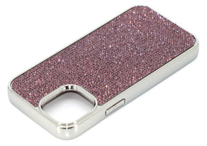 Cristales de amatista púrpura (luz) | Funda cromada de TPU/PC para iPhone 12 Pro Max