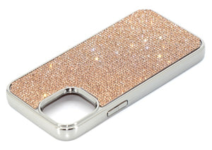 Rose Gold Crystals | iPhone 12 Pro Max Chrome TPU/PC Case