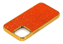 Load image into Gallery viewer, Rose Gold Crystals | iPhone 13 Chrome TPU/PC Case
