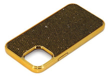 Load image into Gallery viewer, Gold Topaz Crystals | iPhone 13 Chrome TPU/PC Case
