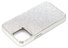 Load image into Gallery viewer, Aquamarine Light Crystals | iPhone 13 Pro Chrome TPU/PC Case
