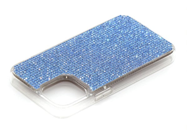 Blue Sapphire Crystals | iPhone 14 Pro Max TPU/PC Case