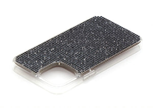 Jet Black Crystals | iPhone 13 Pro Max TPU/PC Case
