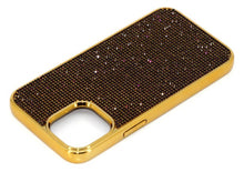 Load image into Gallery viewer, Rose Gold Crystals | iPhone 13 Chrome TPU/PC Case
