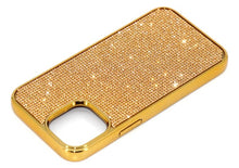 Load image into Gallery viewer, Rose Gold Crystals | iPhone 13 Chrome TPU/PC Case
