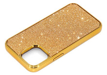 Load image into Gallery viewer, Gold Topaz Crystals | iPhone 13 Chrome TPU/PC Case
