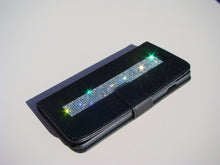 Load image into Gallery viewer, Purple Amethyst (Dark) Crystals | Black Wallet Case (iPhone 6 &amp; iPhone 6s)

