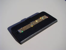 Load image into Gallery viewer, Aquamarine Dark Crystals | Black Wallet Case (iPhone 7 Plus &amp; iPhone 8 Plus) - Rangsee by MJ
