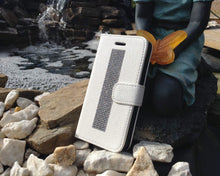 Load image into Gallery viewer, Coral (Orange Type) Crystals | Black Wallet Case (iPhone 6 &amp; iPhone 6s) - Rangsee by MJ
